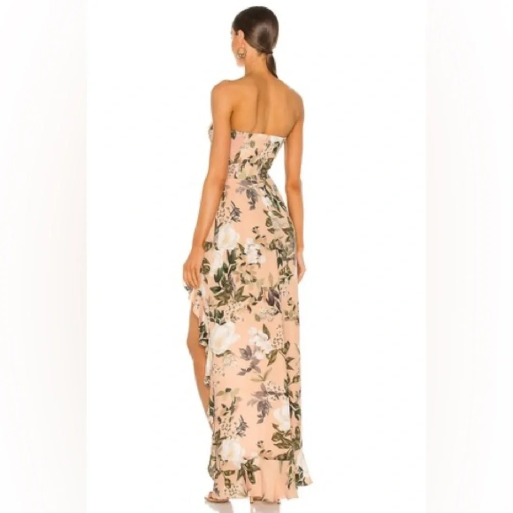 Amanda Uprichard X REVOLVE Eden Gown in Juniper Floral Size XL - Picture 3 of 3